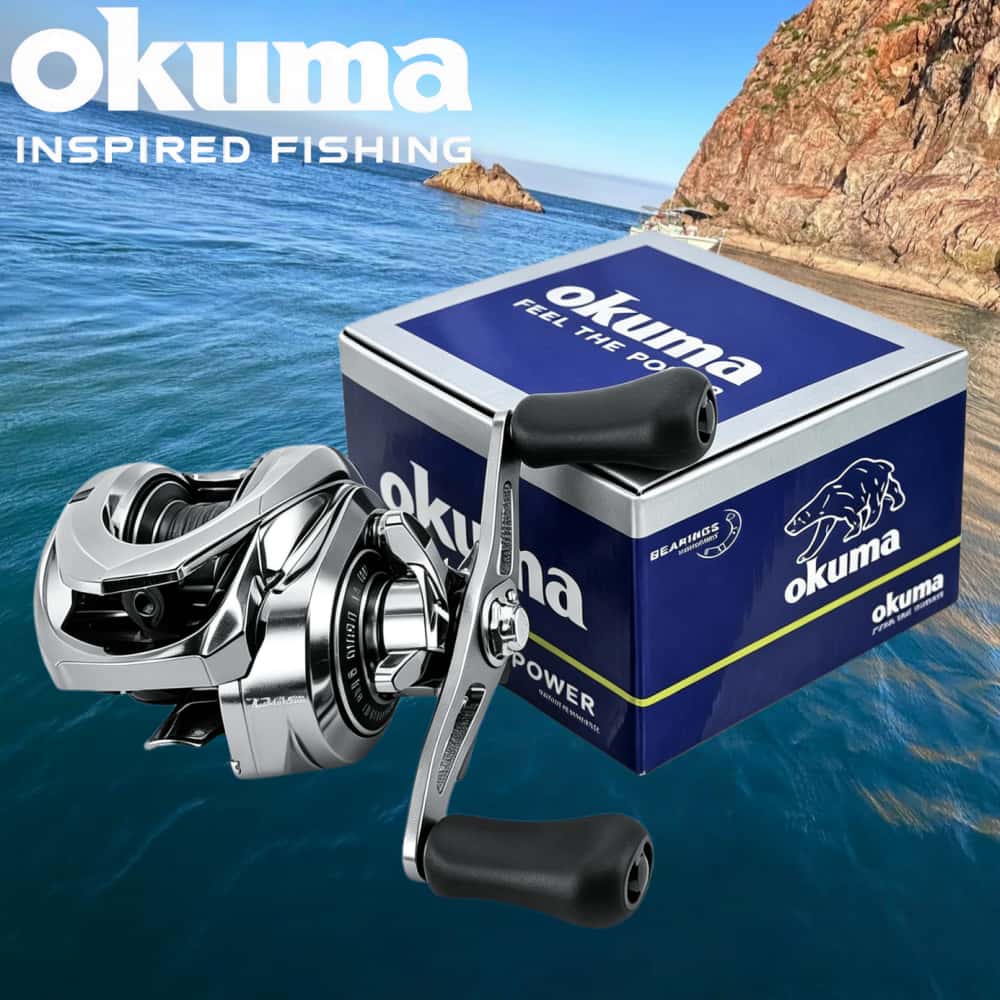 Abu Garcia Reel Max - Nuevo Carrete de Pesca Okuma 7.2:1,