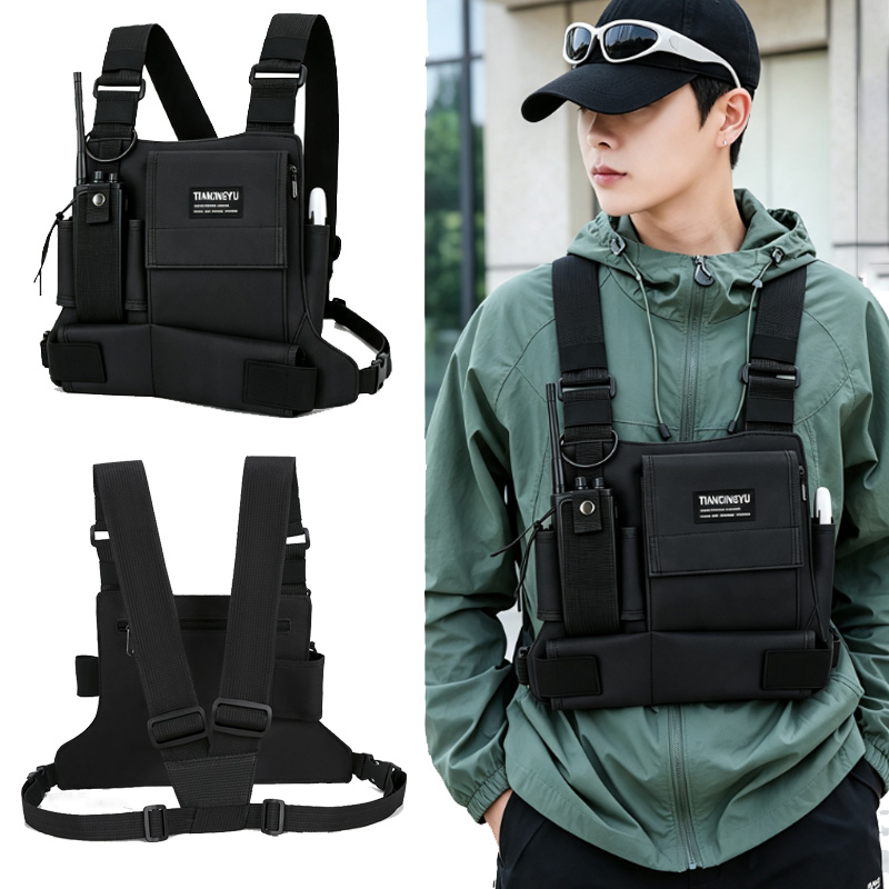 Fishing Vest - 2026 Nuevas bolsas de pecho unisex,