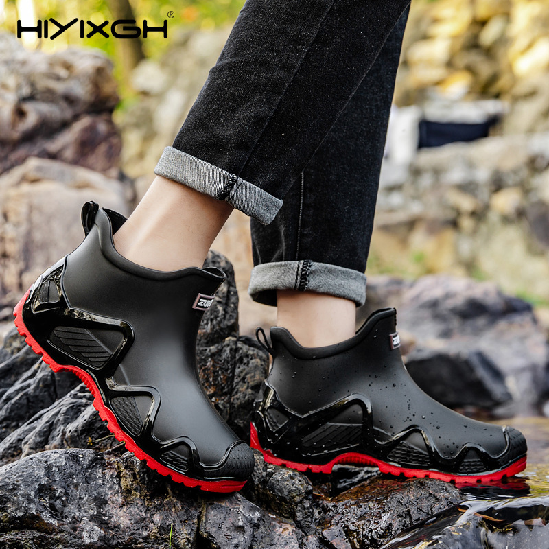 Fishing Boots - Botas de Lluvia Gruesas para Hombre,