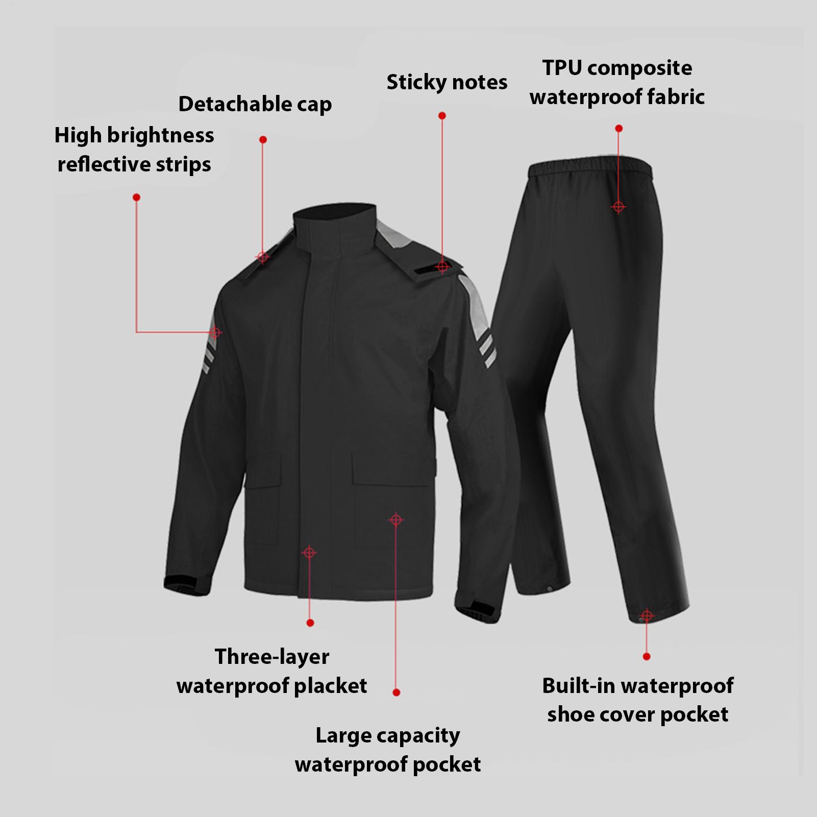 Trajes Impermeables para Hombr - Fishing Jacket Waterproof reseña y precio