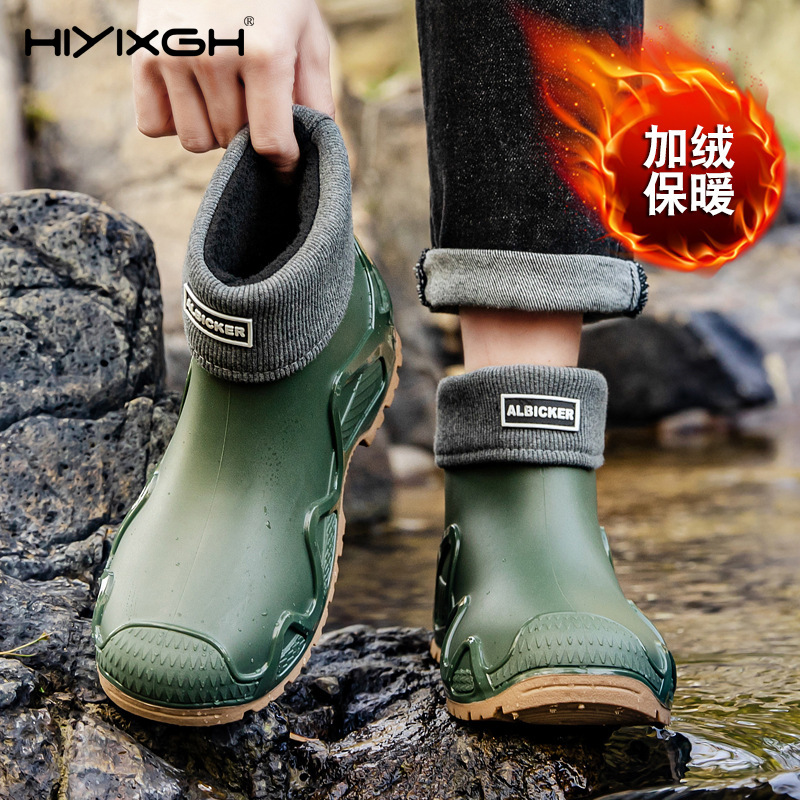 Botas de Lluvia Gruesas para H - Fishing Boots reseña y precio